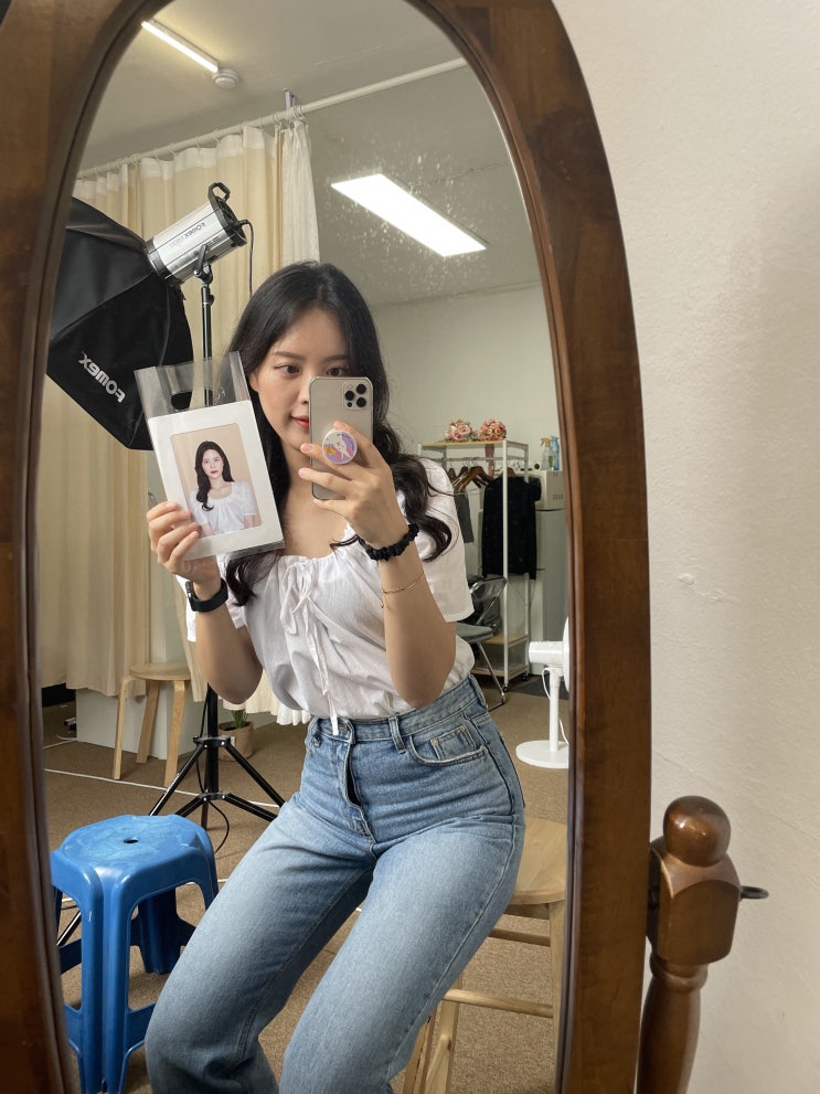  을지로 사진관 유네사진관에서 컬러 증명사진 찍고 왔어요
