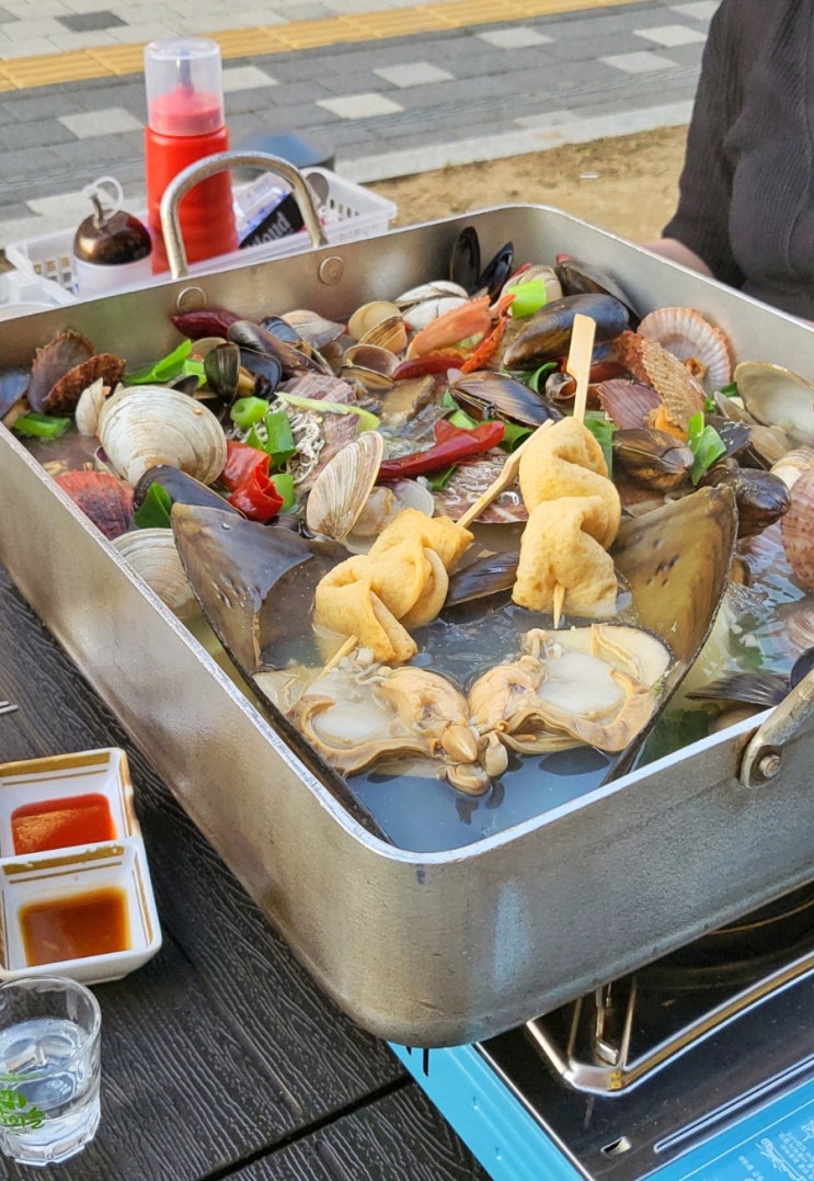  조개랑회먹는시간 :: 배곧 맛집, 조회시간 조개찜/횟집