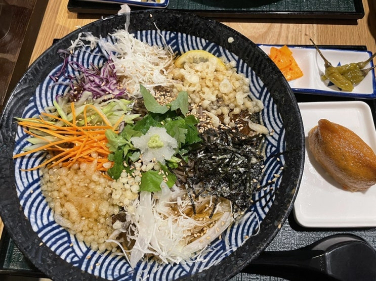  청량리 맛집 오레노도쿄 냉모밀 세트