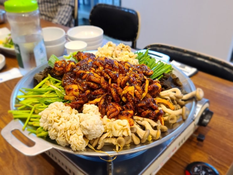  【경북 고령】 놀이방 있는 "만복이 쭈꾸미 낙지볶음" 맛있어요.