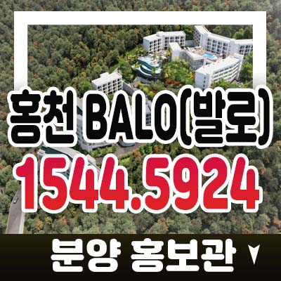 홍천 balo(발로) 홍천군 대곡리 풀빌라 호텔 레지던스 생숙 세컨하우스 신규 분양 투자처 분양가격 모델하우스 신축공사 정보