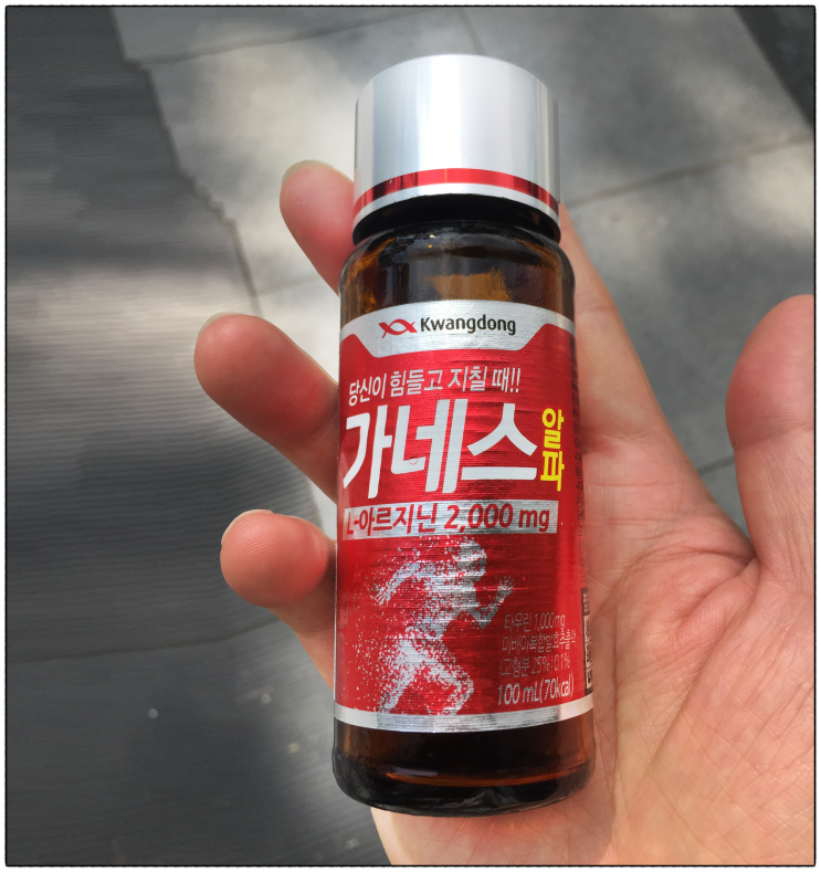  가네스 알파가 진짜 피로회복제네요