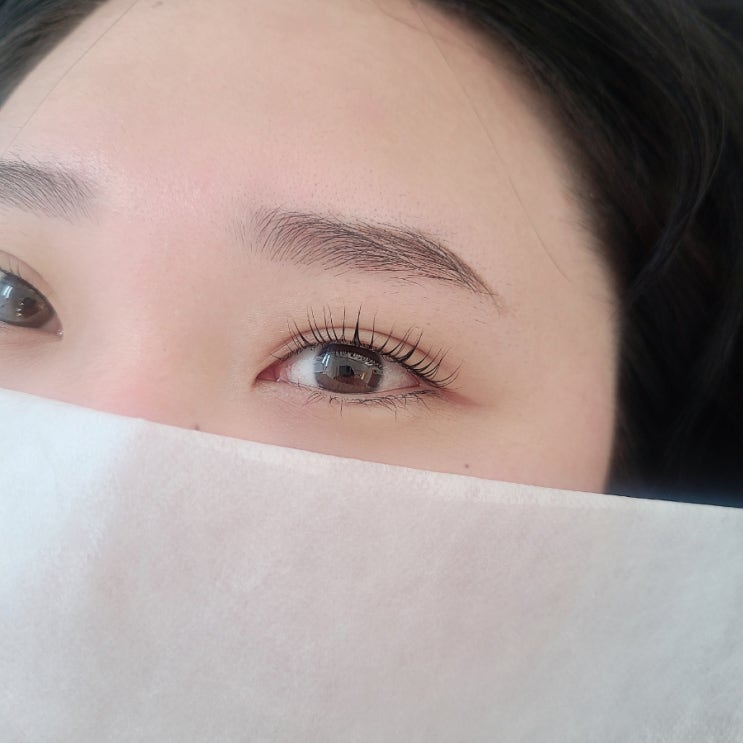  울산 북구 속눈썹펌 화봉동속눈썹 마스카라한듯한 틴팅펌