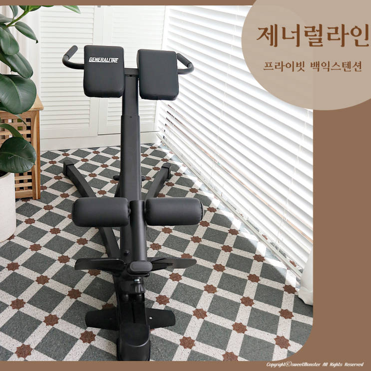  제너널라인 프라이빗 백익스텐션 홈짐기구 개봉기