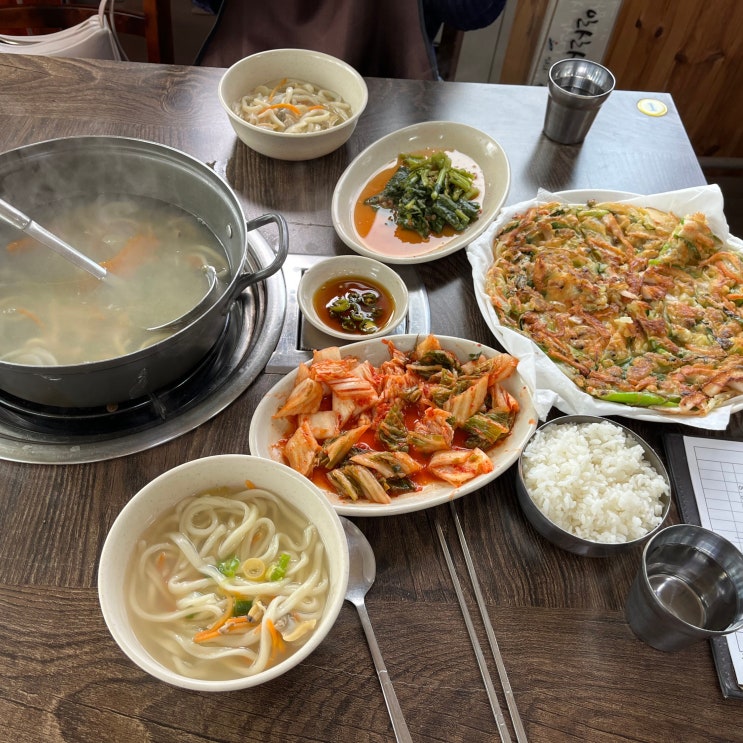 대부도 맛집 점심으로 16호 원조할머니 칼국수