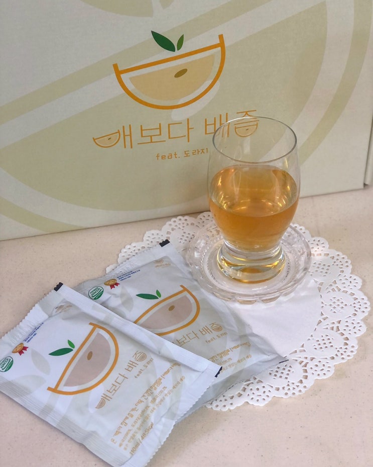  배보다 배즙 목감기에 좋은 배도라지 착즙