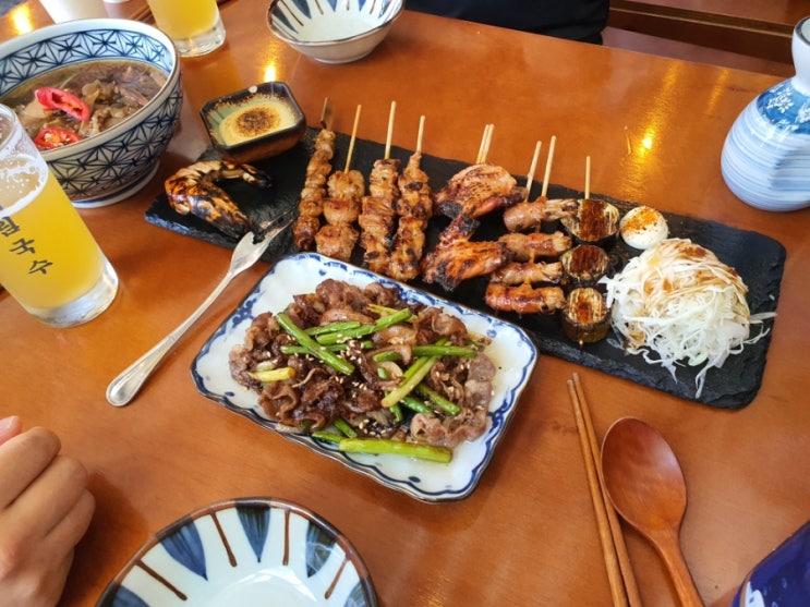  부천역술집 대림국수!- 수제맥주에 모듬숯불꼬치