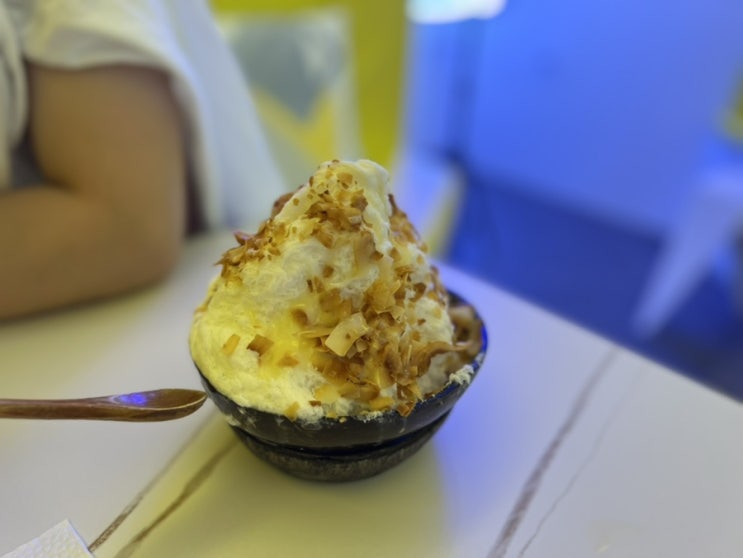  보라카이 디저트 빙수 추천 : 아이스플레이크 망고빙수 JMT/ 두리안빙수 도저언