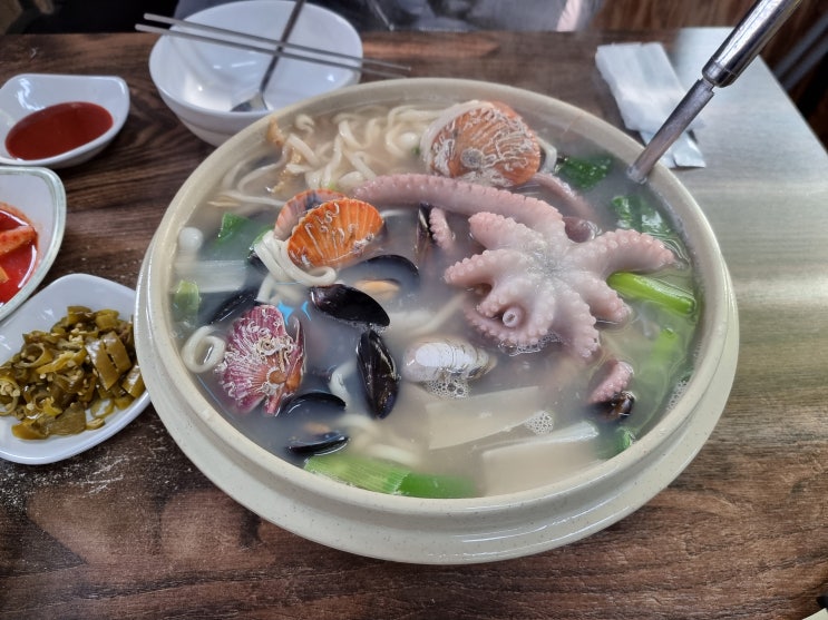  [황해 해물칼국수 2호점] 나만 몰랐던 유명하고 맛있는 영종도 해물칼국수 맛집