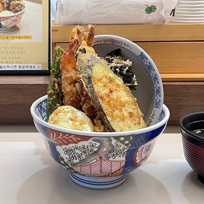  신당역 텐동 맛집 온센 신당점 혼밥 메뉴 추천