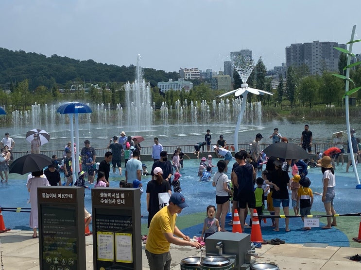  서울 식물원 호수 공원 산책 및 야경 물놀이터 안내