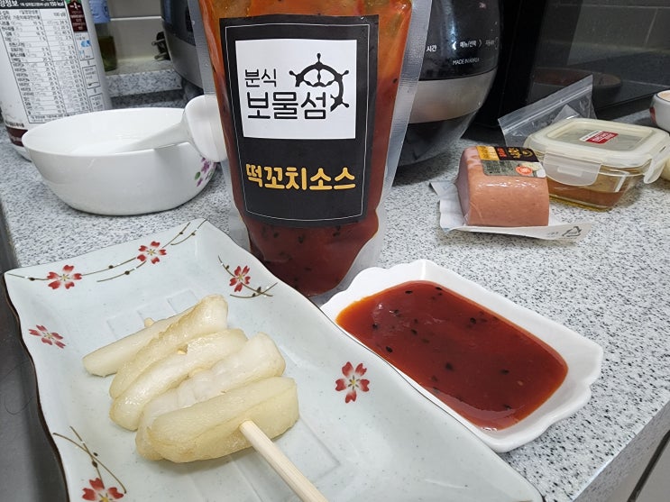  망월동떡볶이, 떡볶이소스 : 학교앞 떡꼬치소스 및 떡볶이소스 보물섬 후기