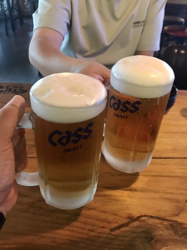 치즈라볶이튀김범벅세트 신부동 역전할머니맥주 / 천안식후감