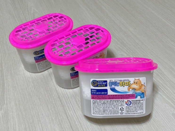  국민제습제 물먹는하마 여름철 장마철 필수템