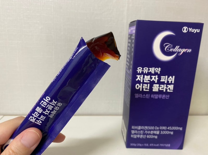 유유제약 저분자 피쉬 어린 콜라겐 / 먹는 엘라스틴 콜라겐 추천