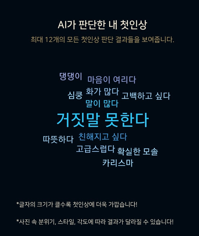  AI가판단한내첫인상
