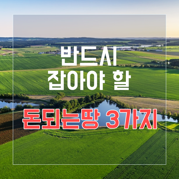  꼭 잡아야 할 돈되는 땅, 토지