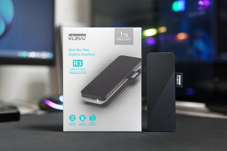  에쎈코어 ESSENCORE KLEVV R1 Portable SSD 1TB 사용기