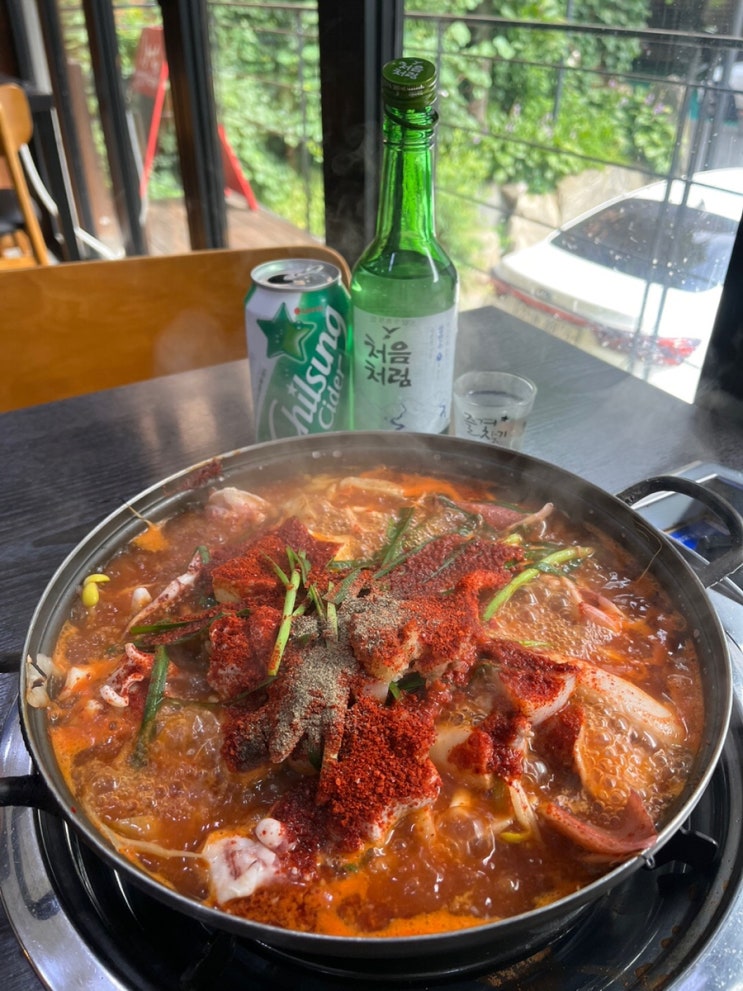  황성오징어찌개 용현동 맛집 재방문도 환상적