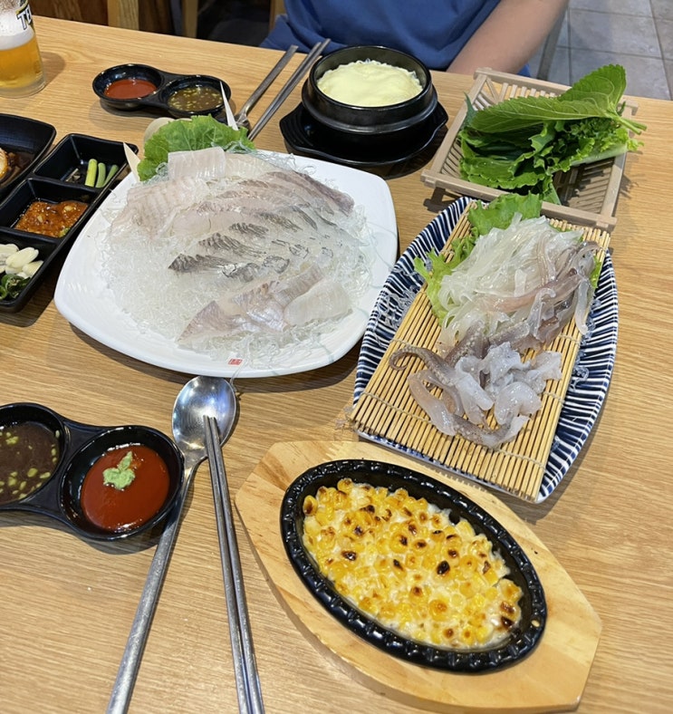  부천 신중동 횟집 맛집 : 싱싱다미회포차