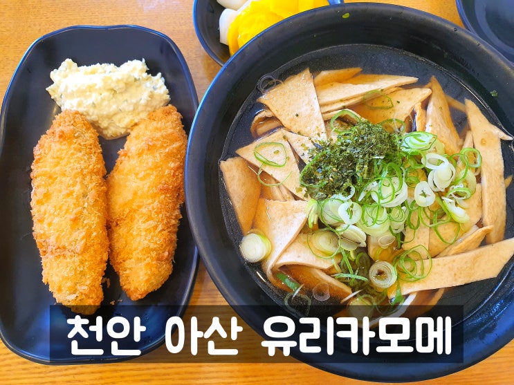  [천안/아산] 유리카모메 방문 후기 - 수제유부주머니 우동, 돈카츠, 오니기리 일식 전문점