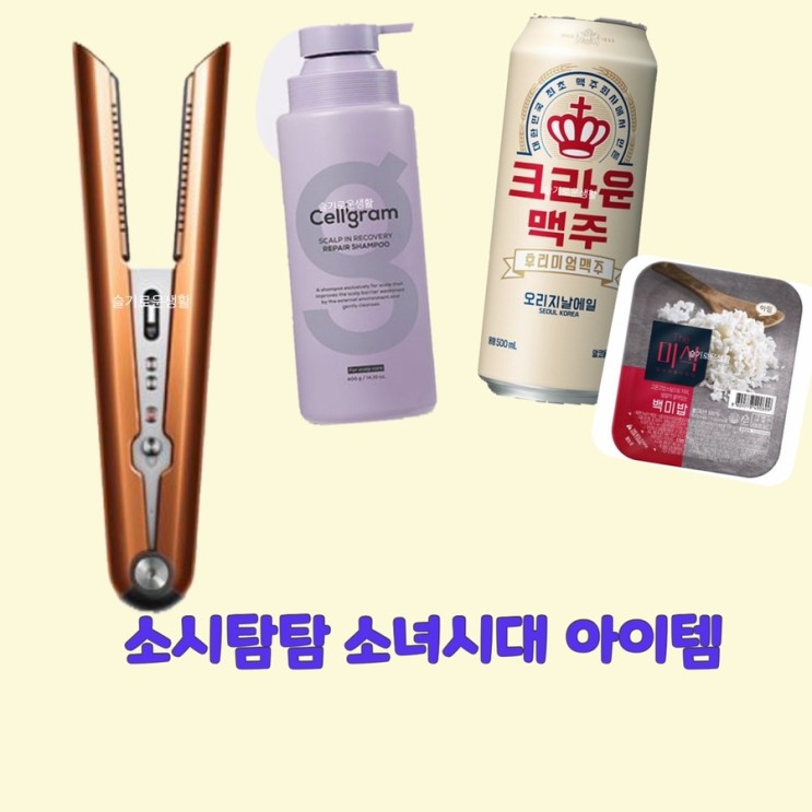 효연 고데기 티파니 샴푸 유리 햇반 맥주 크라운 소시탐탐2회