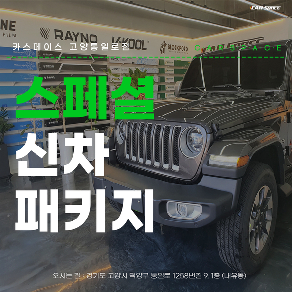  지프 랭글러 신차패키지 맛집 카스페이스 고양통일로점