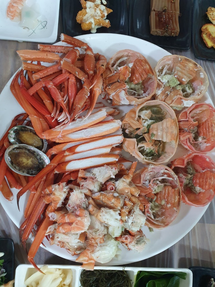 포항 구룡포 맛집 구룡포 영일만회대게 바다전망과 노을을 즐길 수 있는 대게 맛집
