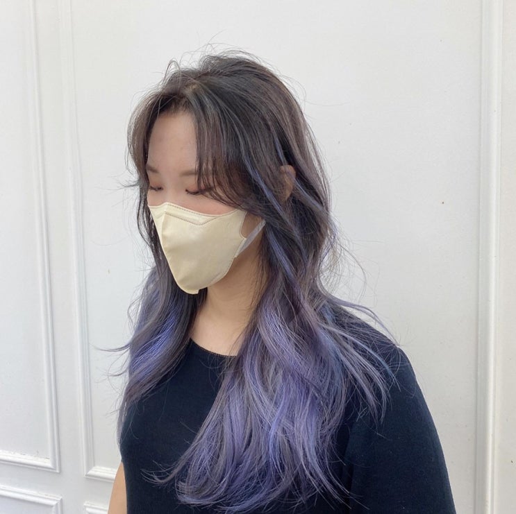 애쉬퍼플발레아쥬솜브레