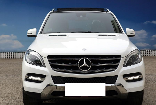  벤츠 ml350 중고 큼지막한 엔진