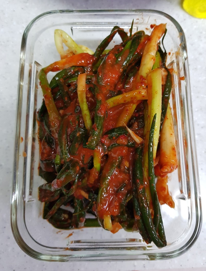 종가집 파김치 솔직리뷰!