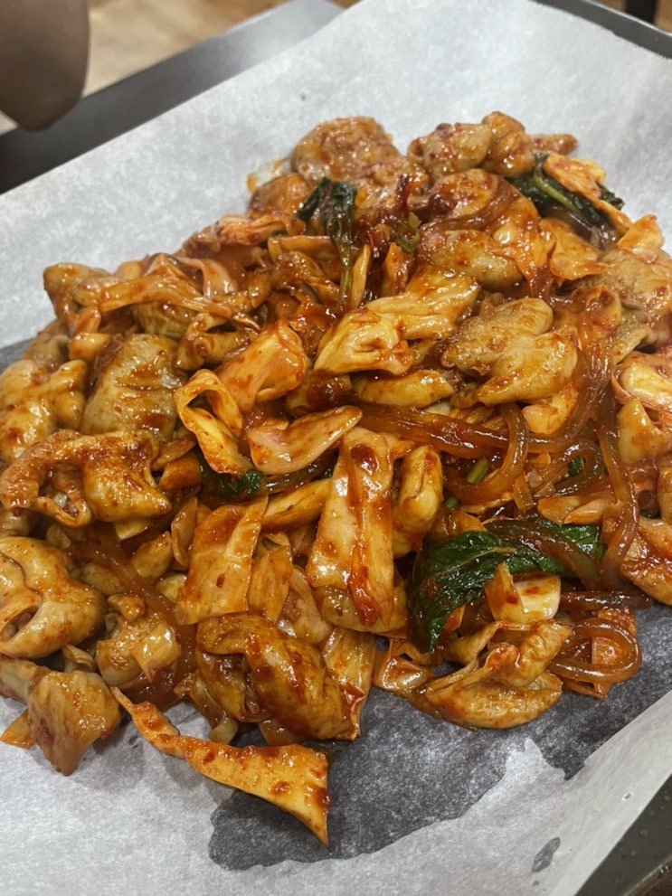  중랑에서 곱창이 생각날 때 가는 곳 곱창맛집 용표철판곱창 (내돈내산)