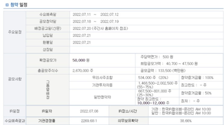  성일하이텍 공모주 청약 썰 / 2차전지 폐배터리 관련주 (부자되게해주세오)