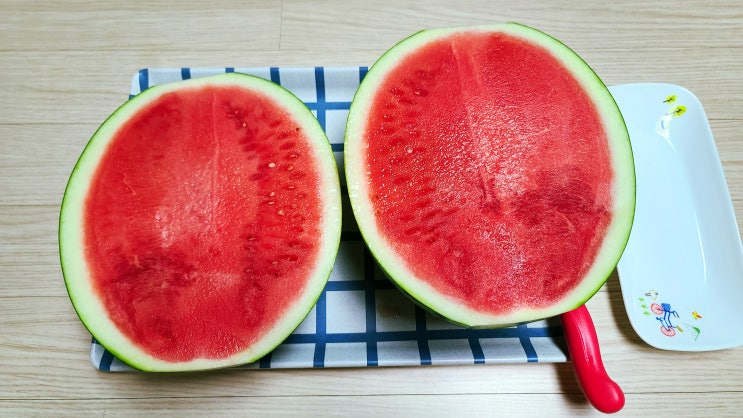  씨없는 수박 맛있는 고당도 꿀수박 수토마켓 주문 후기