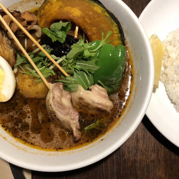 [일본여행] 홋카이도 여행 삿포로 스프카레 맛집 스아게플러스 후기