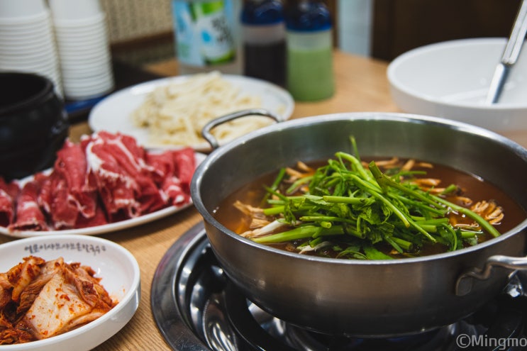 울산 북구 샤브샤브 가성비 맛집, 얼큰이샤브샤브손칼국수 북구호계점