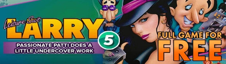  인디갈라에서 무료 배포 중인 성인용 고전 어드벤쳐 게임(Leisure Suit Larry 5)
