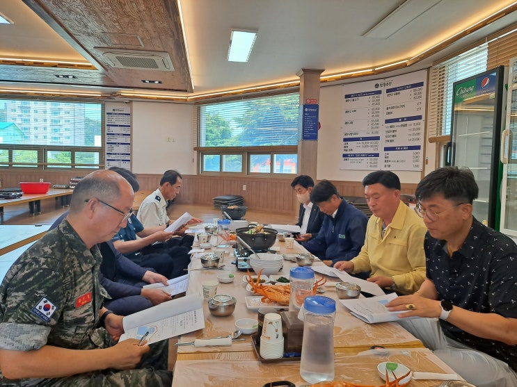  제 구룡포읍, 기관단체장 모임 수요회 개최하여 지역발전 견인