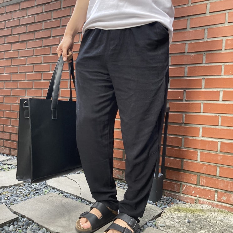 <우일신쇼핑몰> 시원하게 입을 수 있는 남자여름바지 추천, "작센 밴딩 배기 팬츠" <우일신쇼핑몰> 시원하게 입을 수 있는 남자여름바지 추천, "작센 밴딩 배기 팬츠"