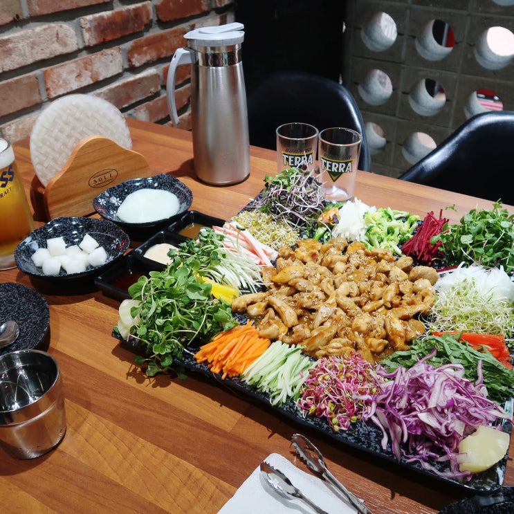  나주 혁신도시 맛집 온니닭 건강한 마녀쌈