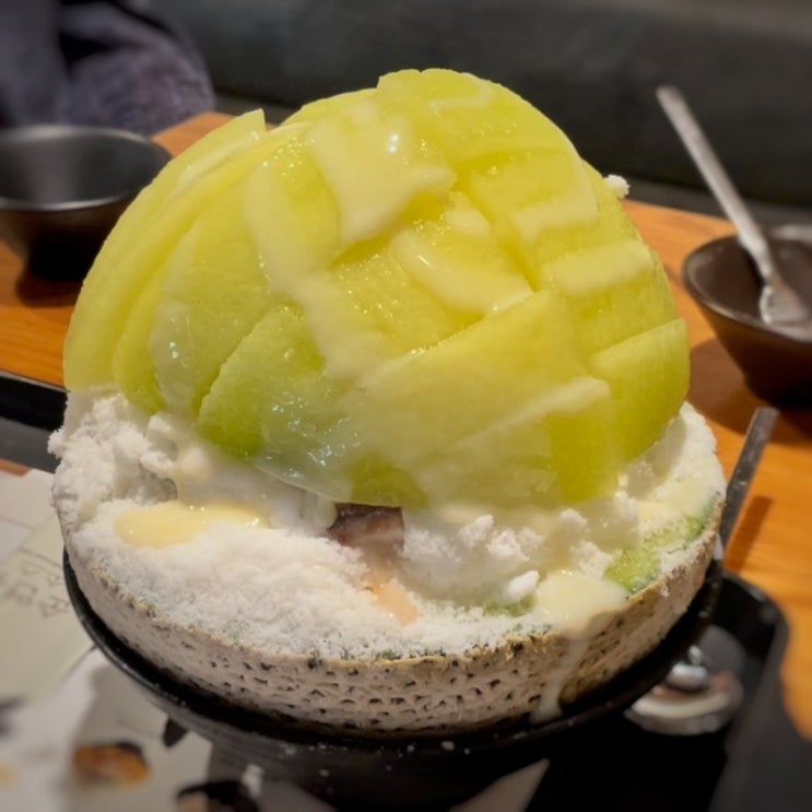  설빙 메론빙수 리얼통통메론설빙 범일동점