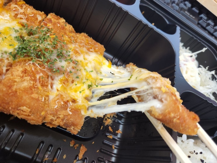  [회사원점심] 쑝쑝돈까스 부산모라점 :: 두툼치즈돈까스