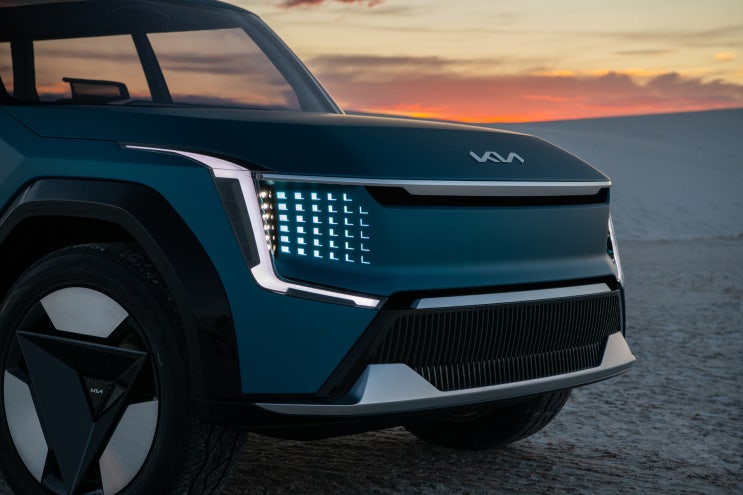  기아의 초대형 SUV 전기차 EV9 드디어 2023 상반기 출시 예정