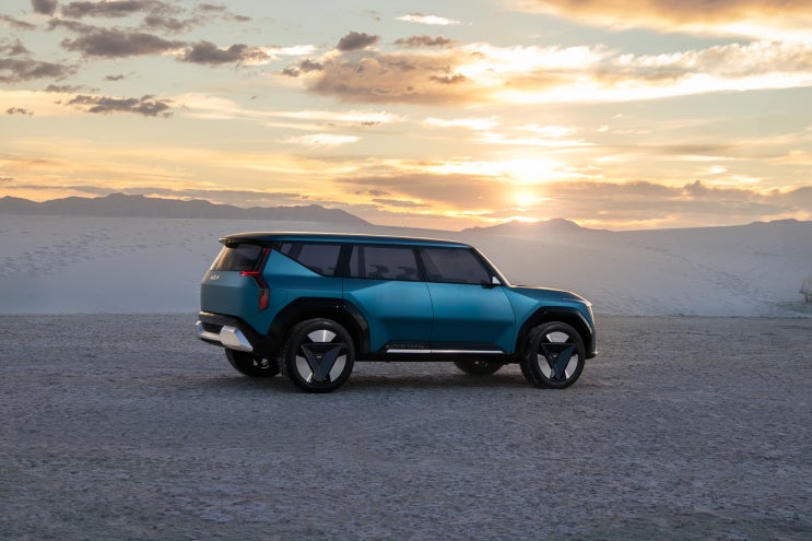  2023 출시 임박 기아 EV9 콘셉트 SUV 전기차 스펙 공개
