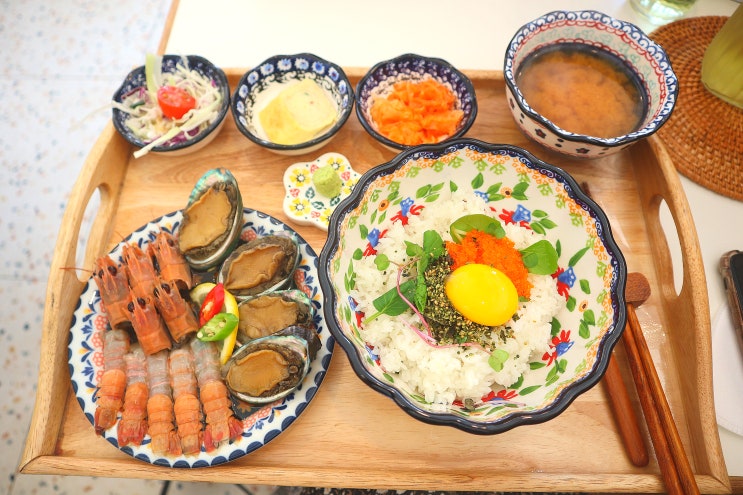  수원 행궁동 맛집 제주밥상 행궁애월 딱새우전복장