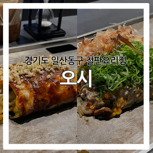 [일산 맛집] 일산에 위치한 철판요리집 '오시'