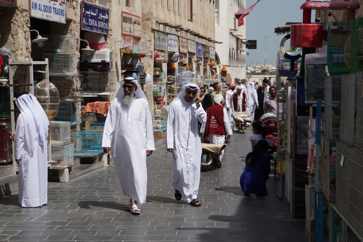 카타르 여행 : 수도 도하 경유 1박 (ft. 카타르 항공, 카타르 남자 여자 복장, 매시장)