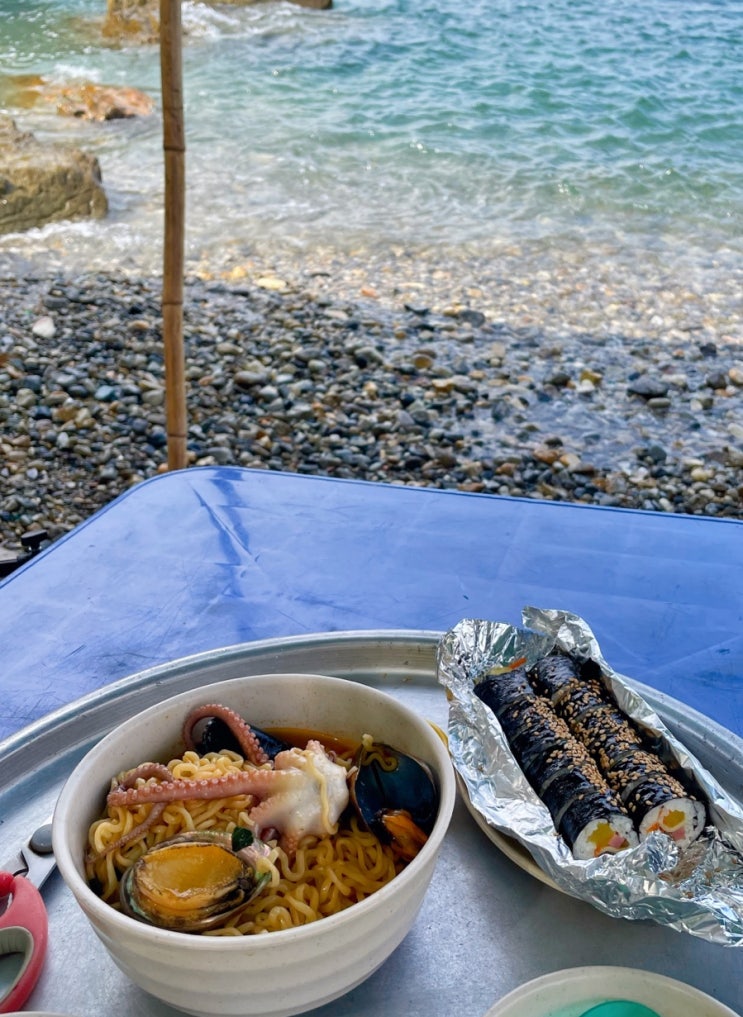  부산 [영도] 바다 앞 분식집 "영도해녀촌"