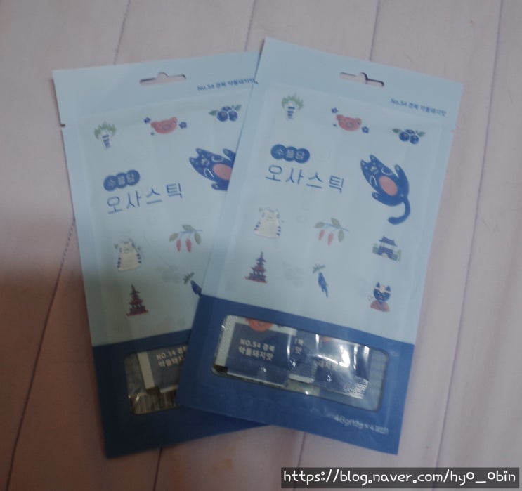  수플담 오사스틱 약돌돼지맛 고양이 츄르