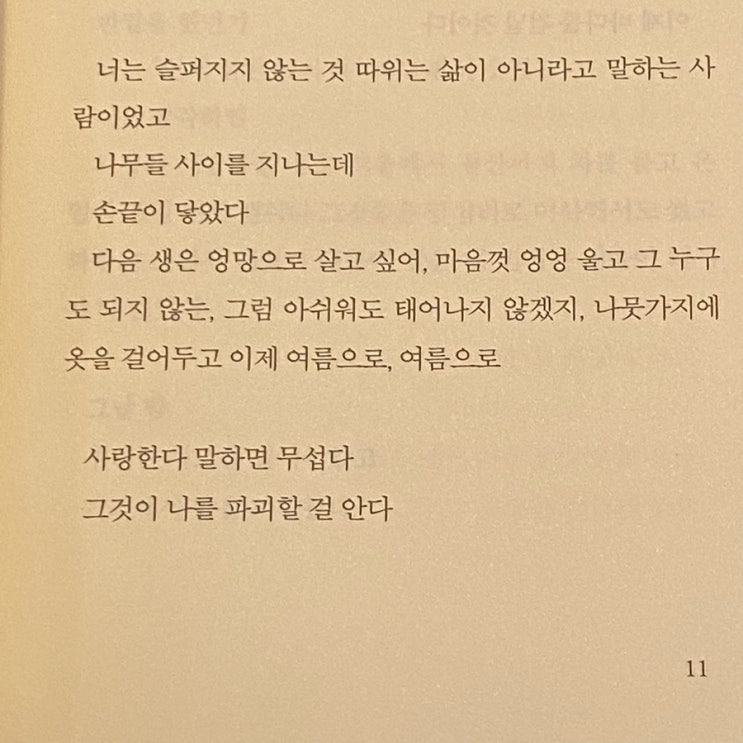  최지인 / 섬